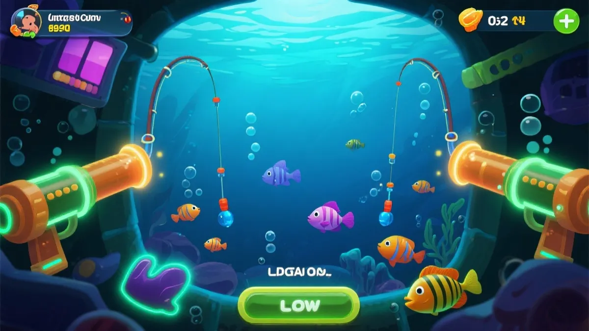 捕鱼冠军 游戏截图1