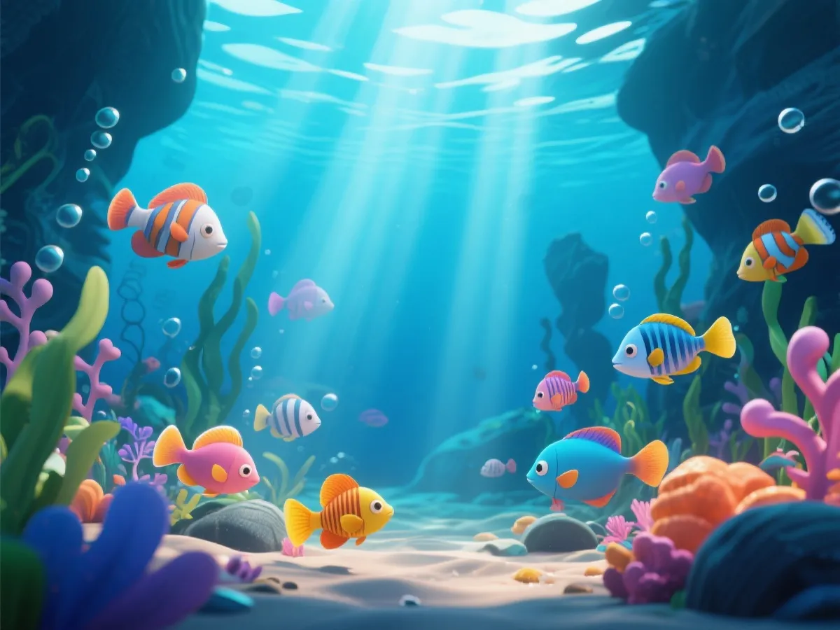 underwater scene